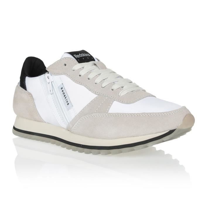 REDSKINS Baskets Ilias Blanc/Noir Homme