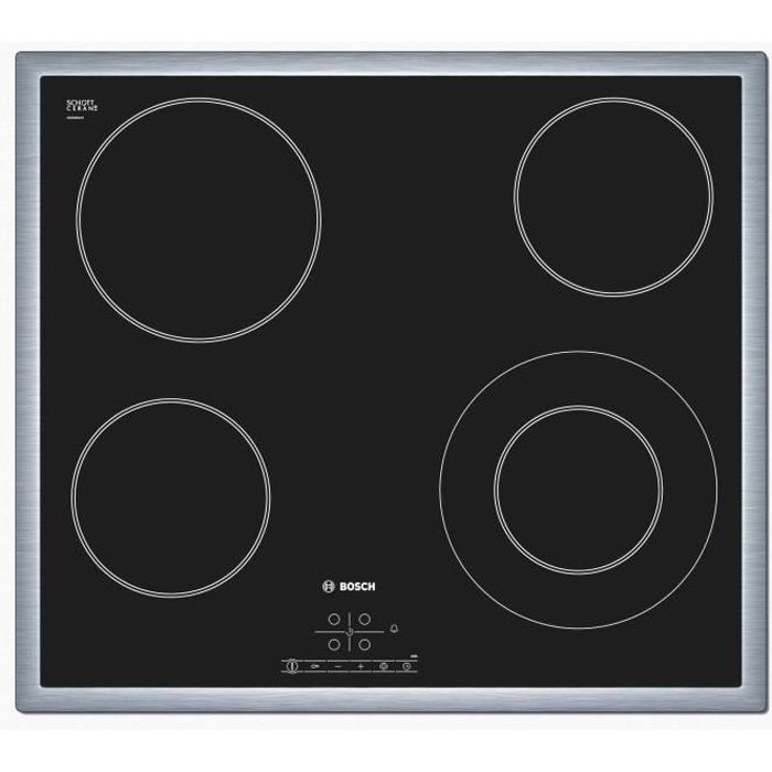 Bosch Pkf645b17e Plaque De Cuisson Vitroceramique 4 Foyers