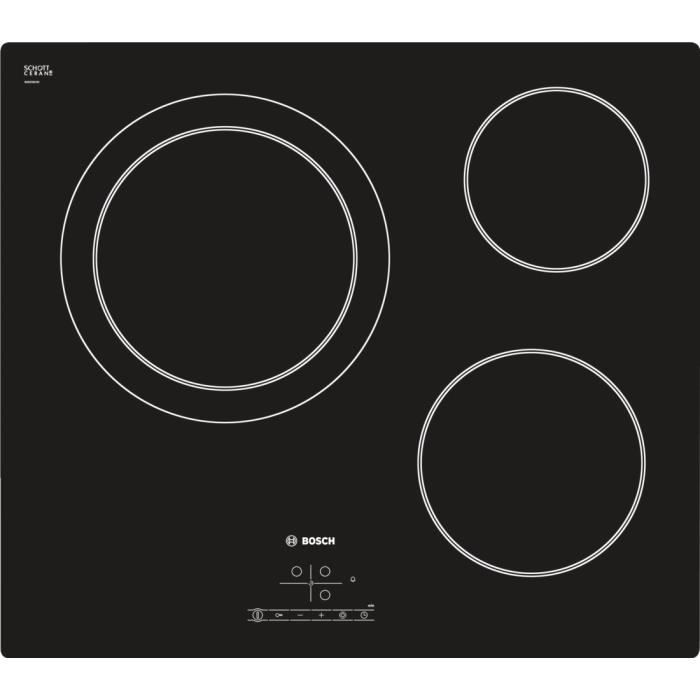Plaque De Cuisson A Poser Vitroceramique Bosch Pkk611b17e Table De Cuisson Vitroceramique 3 Zones 5700w L