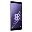 SAMSUNG Galaxy A8 2018  - Double sim 32 Go Gris orchidée-4