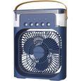 Mini Climatiseur portable ,Veilleuse d'aide au sommeil,5 gros embout,Humidification et refroidissemen,Débit d'air à trois vitesses