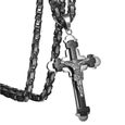 Chaine et croix bikers
