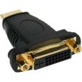 INLINE -Adaptateur HDMI-DVI prise HDMI prise DVI F-0