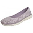 skechers memory foam femme bleu