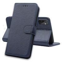 Coque pour Samsung Galaxy A25 - Portefeuille Rabat Clapet Aimanté - Bleu
