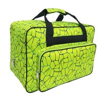 Machine à coudre en nylon sac de transport mallette de transport grande capacité sac à main accessoires de couture outils Vert