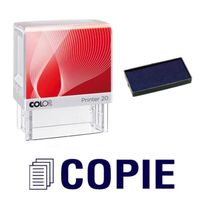 Tampon encreur Copie COLOP printer 20 38x14mm Mygoodprice bleu