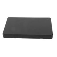 Pwshymi Disque dur externe 2 Disque dur externe Portable USB3.0 de 2,5 pouces, 5Gbps, haute informatique memoire Noir 1 To