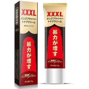 Crème Masculine Agrandissement Naturel XXXL - Huile 100% Naturelle 30ml - Neuf Inde