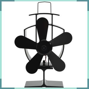 Ventilateur silencieux pour poêle à bois à 6 lames mural Eco fan à