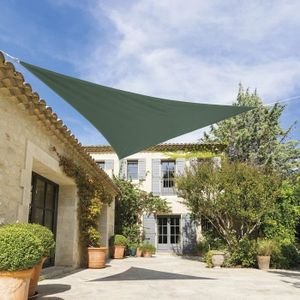 VOILE D'OMBRAGE Voile d'ombrage triangulaire Vert olive
