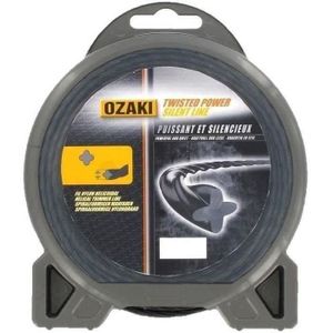 PIÈCE OUTIL DE JARDIN Greenstar 3917 Fil nylon hélicoïdal Ozaki Premium 3,0 mm x 28 m
