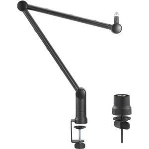AIMTYD Support de microphone pour Blue Yeti Support de bras de ciseaux à  perche de suspension réglable avec adaptateur à vis de 3/8 à 5/8 