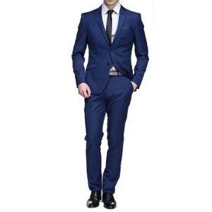 costume mariage homme bleu