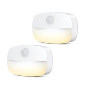 Lampe LED sans fil avec détecteur de mouvement rechargeable par USB pour  chambre à coucher, armoire, escaliers (blanc transpa[A297] - Cdiscount  Maison