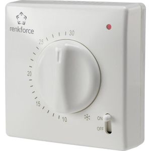THERMOSTAT D'AMBIANCE Thermostat intérieur en saillie RENKFORCE TR-93 - Programmable journalier 5 à 30°C