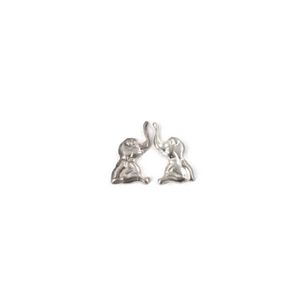 Pack de 18 boucles d'oreilles en acier inoxydable - argenté