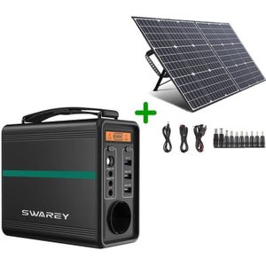 Radio à manivelle solaire d'urgence Kit de panneau solaire Portable groupe  électrogène batterie centrale électrique - Cdiscount Bricolage