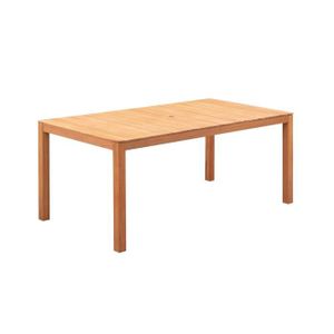 TABLE DE JARDIN  Table de jardin 6-8 personnes - 180 x 90 x H.74 cm - En bois d'acacia naturel