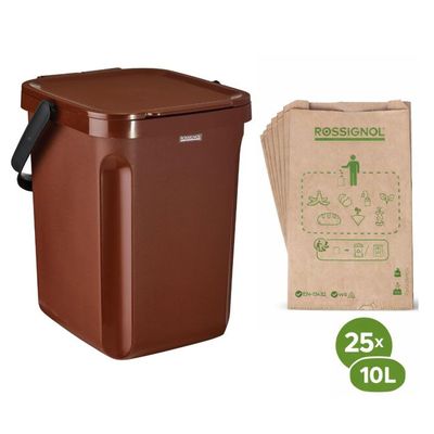 Poubelle Compost Cuisine Navaris Poubelle U00e0 Compost 3L - Bac U00e0 Compost De Cuisine En Acier Bac Compost Cuisine