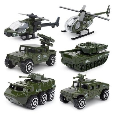Mothinessto Véhicules militaires moulés sous pression 1:42 Jouet de
