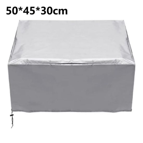 Housse étanche Oxford Pour Tour PC - Protection Anti-poussière 62x26x52 Cm Ou 50x21x46 Cm - Fermeture éclair