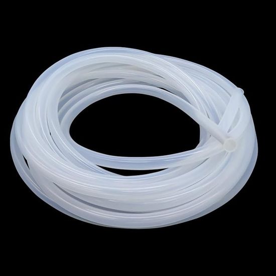 Tube Silicone Souple Rouge – 6mm ID X 10mm OD, 3,28 Mètres, Uxcell