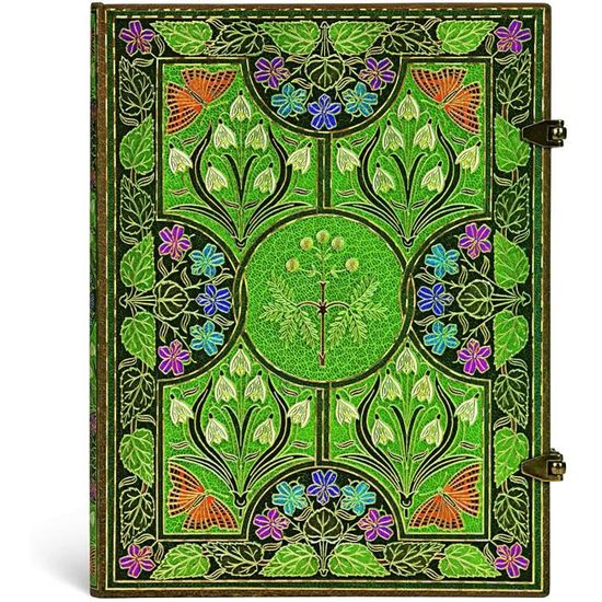 Carnet Paperblanks Poésie En Fleurs - Couverture Rigide - 144 Pages Lignées - Format 180x230mm