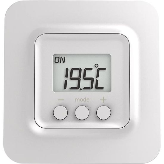 Delta Dore Thermostat d'ambiance sans Fil Tybox 5101 Blanc (Récepteur