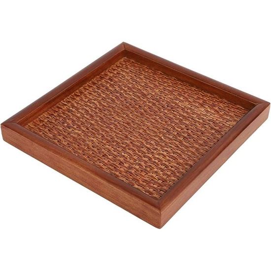 EIF Plateau De Table Basse Plateau De Service En Bois En Bambou Robuste