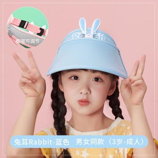 Chapeau De Soleil Pour Enfant - Chapeau De Plage Réversible Et