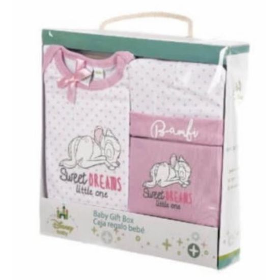 Coffret Cadeau Disney Bebe Fille Ensemble vetements Body Bonnet et Bavoir Cdiscount Puericulture Eveil bebe