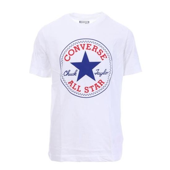 All Star T-Shirt Blanc Garçon Converse