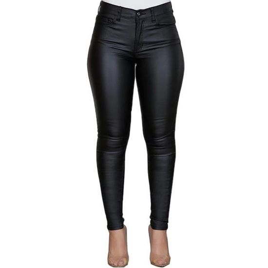 Pantalon cuir vulgaire best sale