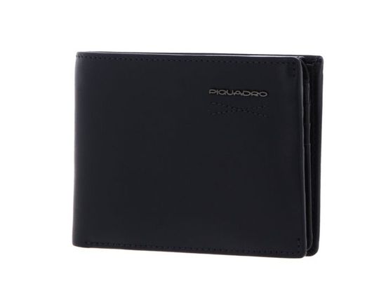 PIQUADRO Porte-cartes Steve Coin Pouch RFID Blue