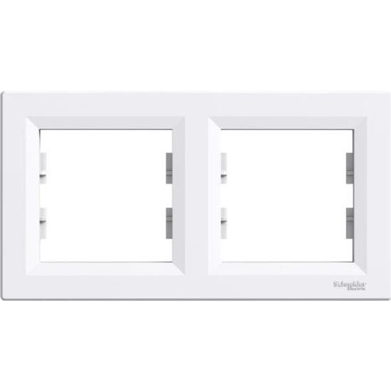 Schneider ALB45650 - Altira - Plaque Blanc 1 poste 80 x 80 mm