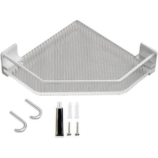 Étagère D'angle étagère De Salle De Bain Murale En Aluminium Brossé Or étagère De Douche De Bain Porte-shampooing De Bain étagère D'angle | Leroy Merlin
