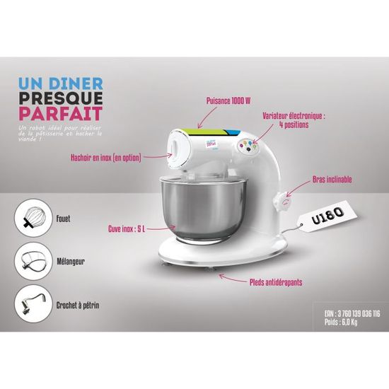 UN DINER PRESQUE PARFAIT UD180 - Cdiscount Electroménager