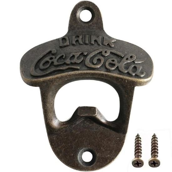 Décapsuleur Ouvre-bouteille En Bronze – Vintage, Thaïlandais – Objet Déco (car15)