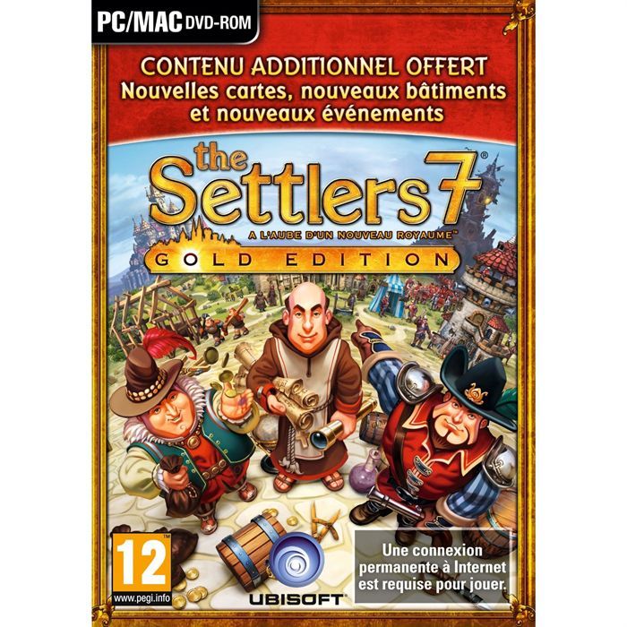 Ubisoft Settlers 7 Gold / Jeu PC