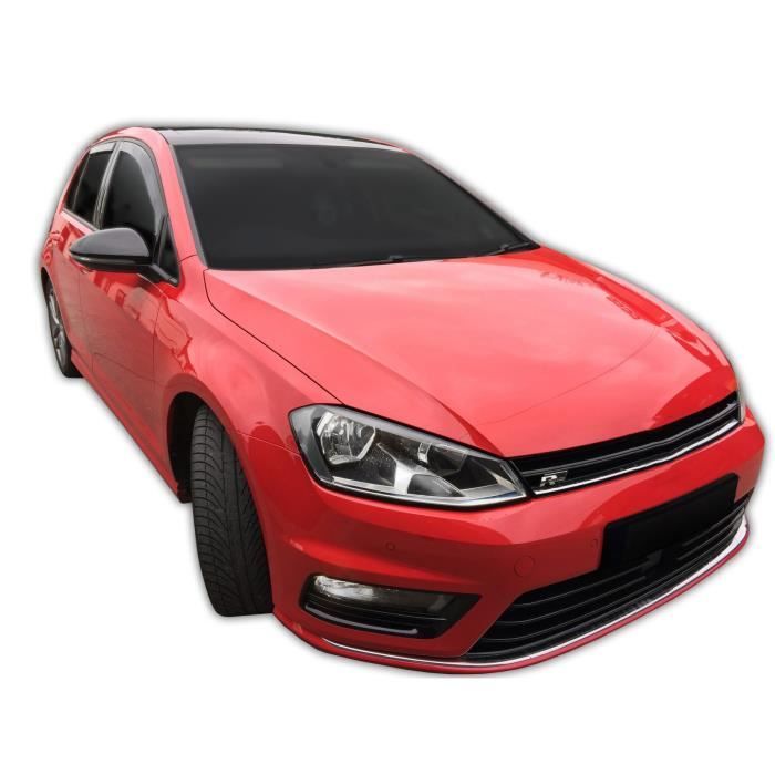 JJ AUTOMOTIVE | Deflecteurs d'air Déflecteurs de fenêtre latérale Compatible avec Volkswagen Golf 7 5P 2012-2019 4pcs