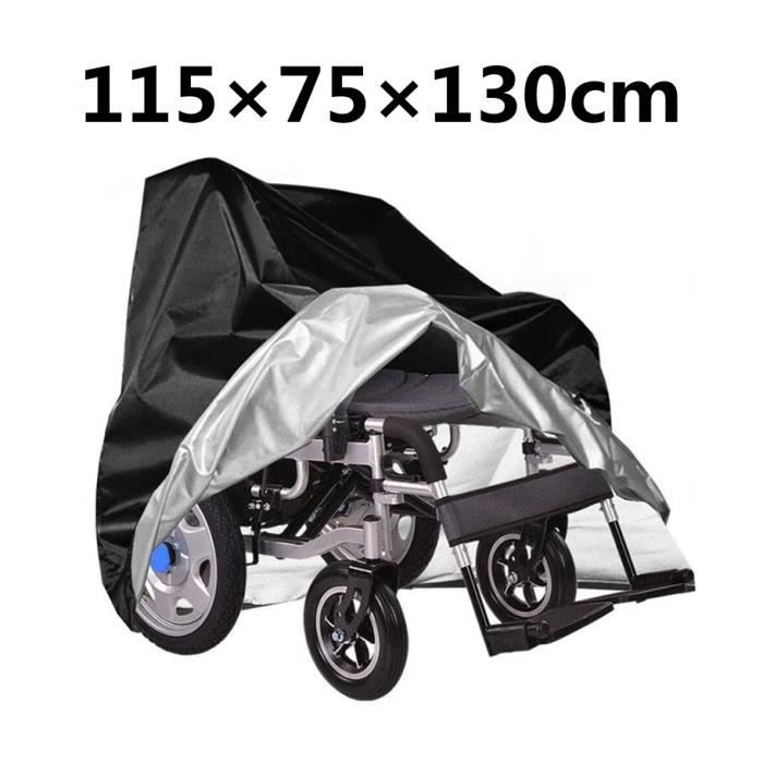 Couverture Imperméable pour Fauteuil Roulant, Housse de protection pour fauteuil roulant Oxford 210D antipoussière pour l'extérieur