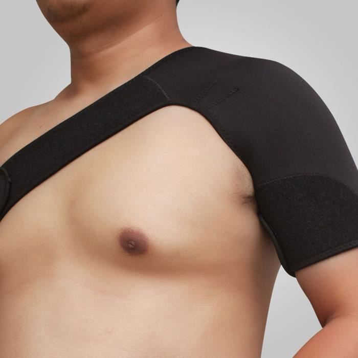 【KIT DE BADMINTON】Attelle d'épaule Cuff Support de soulagement de la douleur Ceinture réglable à manches Hommes Femmes_YU3948