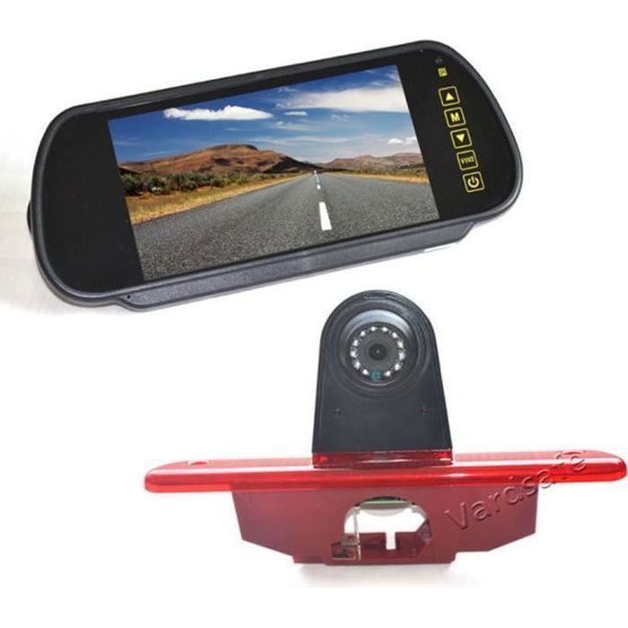 Vardsafe VS572K Caméra de recul moniteur de vue arrière pour Citroen Jumpy Peugeot Expert Fiat Scudo Toyota ProAce 2007-2016
