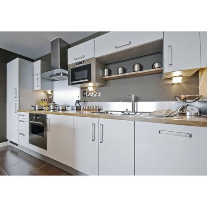 NORDLINGER PRO Crédence Basse - Longeur 120cm - Hauteur 15cm - Finition Inox