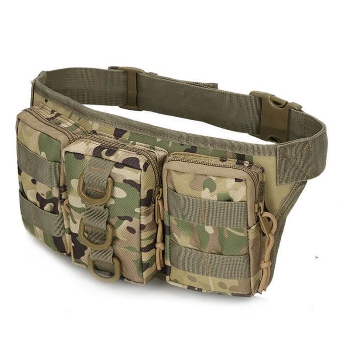 CP -Sac de taille tactique Molle pour hommes, sac de randonnée en plein air, sacs militaires de chasse, de sport, d'escalade, de