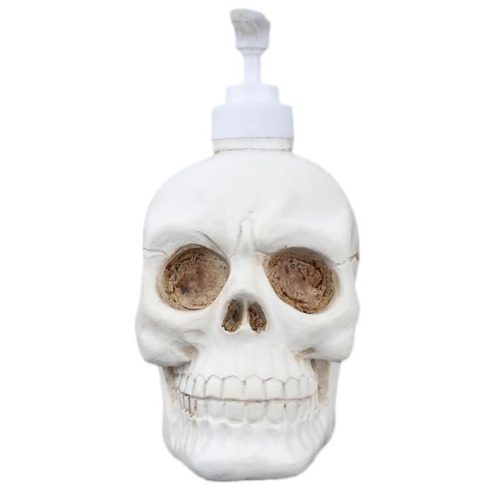 1PC bouteille de distributeur de crâne gothique durable créatif pratique pour la lotion de FONTAINE A EAU - BONBONNE EAU