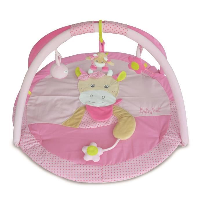 BABY NAT Tapis d'Eveil Coquillette La Vache