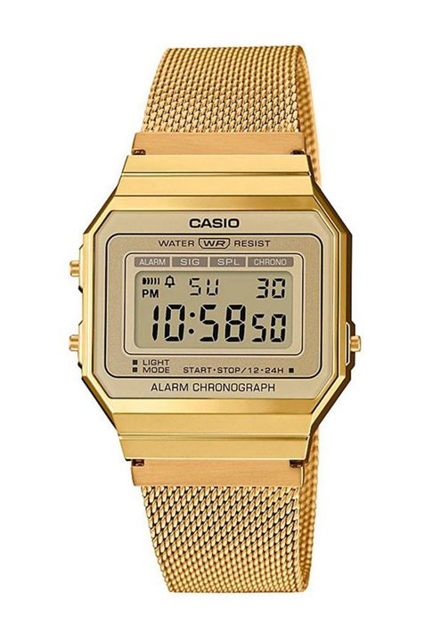CASIO Collection Montre A700WEMG-9EF chrono, alarme, calendrier automatique