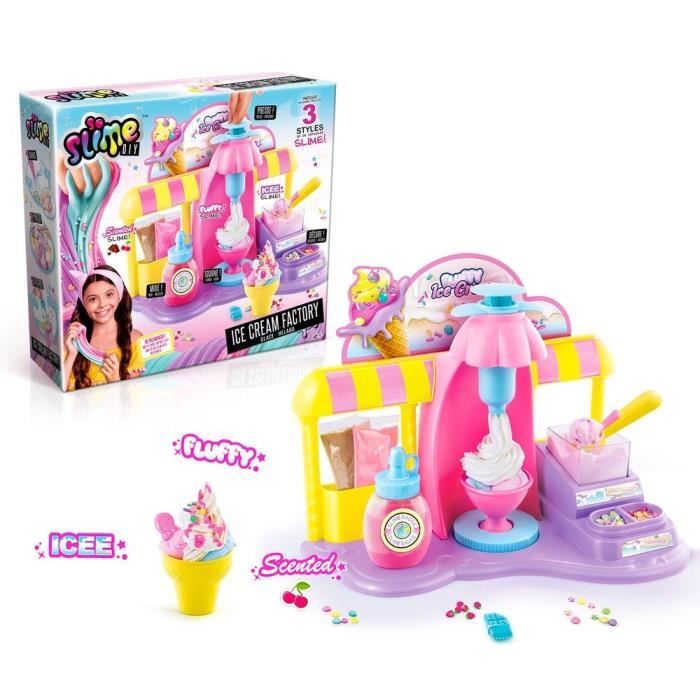 CANAL TOYS - So Slime - Slime factory ice cream - Fabrique à glace Slime Fluffy - SSC 180